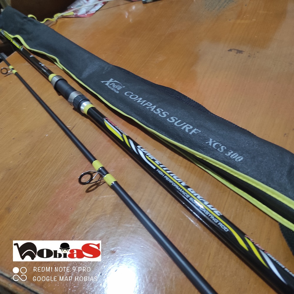 Joran Pancing Sambung 2 Xpuyu Compass Surf 300. 360