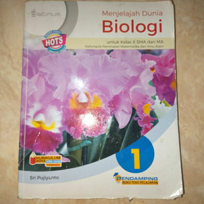 BUKU BIOLOGI KELAS 1 SMA MA KELAS 10 PLATINUM