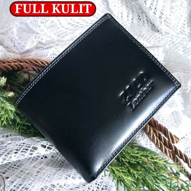 DOMPET KULIT PRIA KULIT SAPI ASLI 100% FULL KULIT QUALITAS BAGUS MODEL TIDUR ORIGINAL