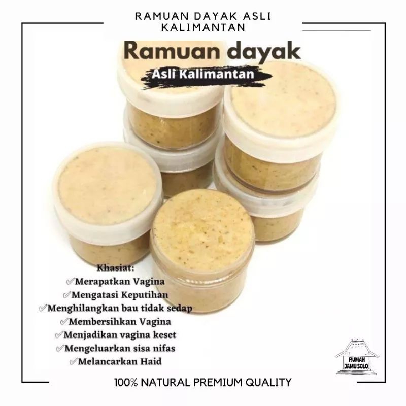 READY RAMUAN DAYAK KHAS KALIMANTAN