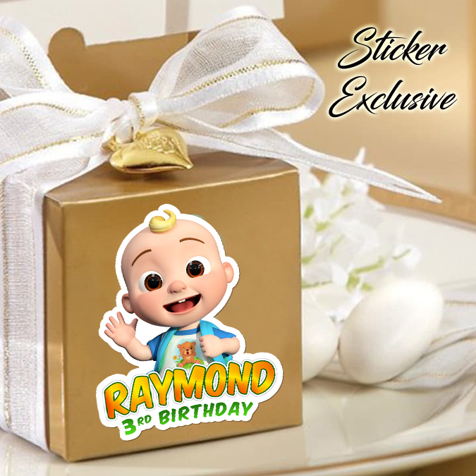 

50 STIKER / STICKER COCOMELON 2-17 UTK BAG / BENTO / SOUVENIR ULTAH ULANG TAHUN