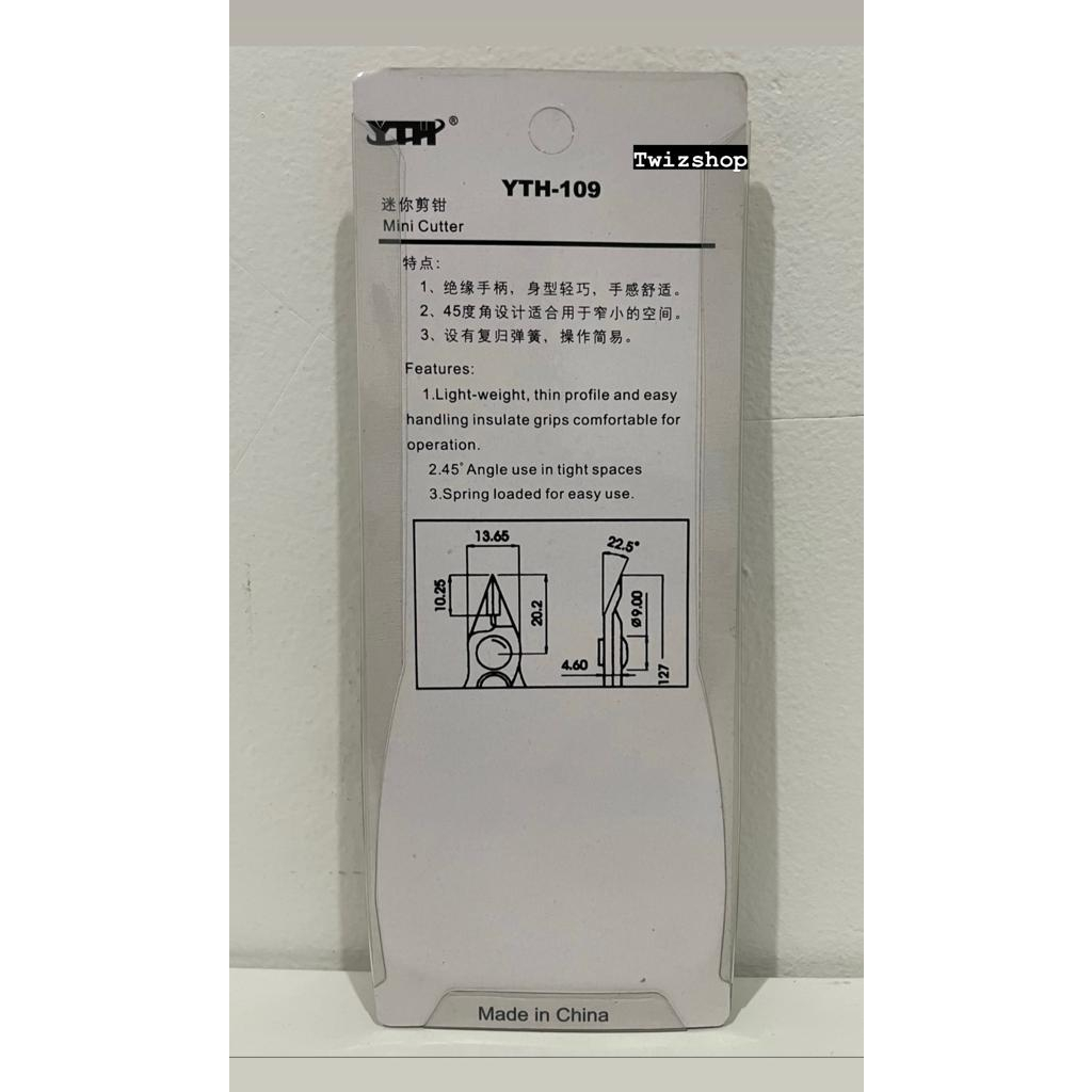 Tang Potong Elektronik 5&quot; Per Tang Micro 5 inch Kaki Komponen Kabel