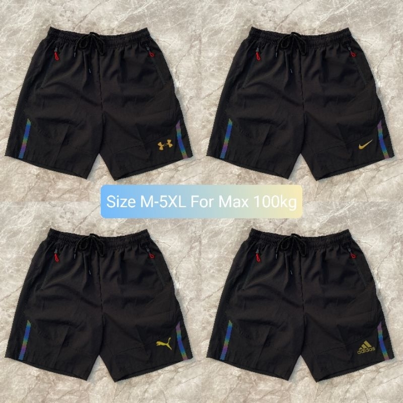 Celana Pendek Olahraga Basket Volleyball Parasut Mikro Jumbo