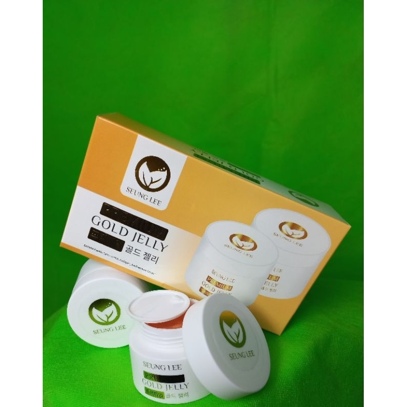Seung Lee Gold Jelly Collagen & DNA Salmon Perawatan wajah