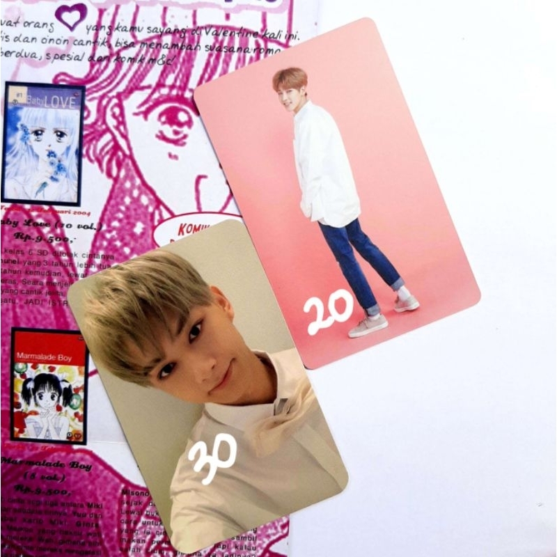 photocard jun wonwoo seventeen ymmd