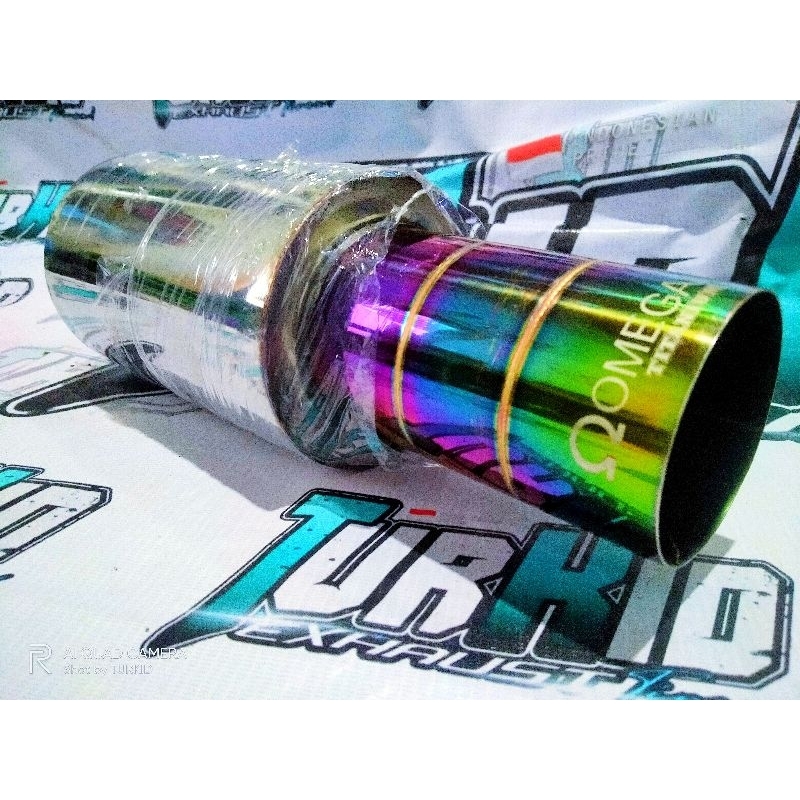 KNALPOT MOBIL Racing OMEGA TITAN BIRU NGEBAS KERING Knalpot Mobil Omega Kering Knalpot Mobil OmegaR1