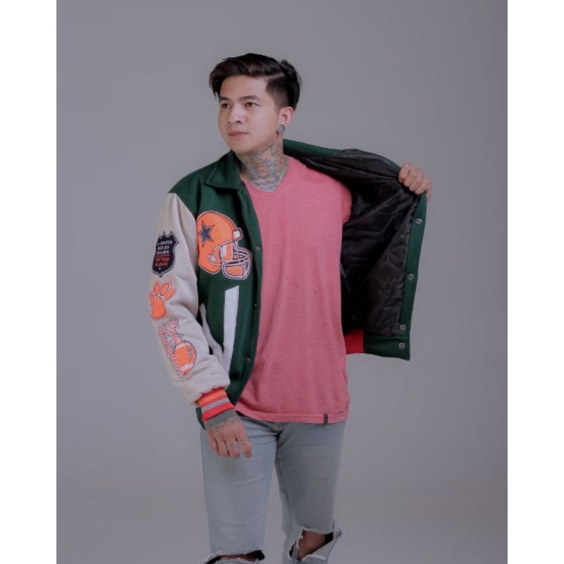 JAKET VARSITY RICHMOND 10Z JAKET SKULLEN VARSITY JAKET JEANS BGSR JAKET VARSITY BASBALL BGSR XZ