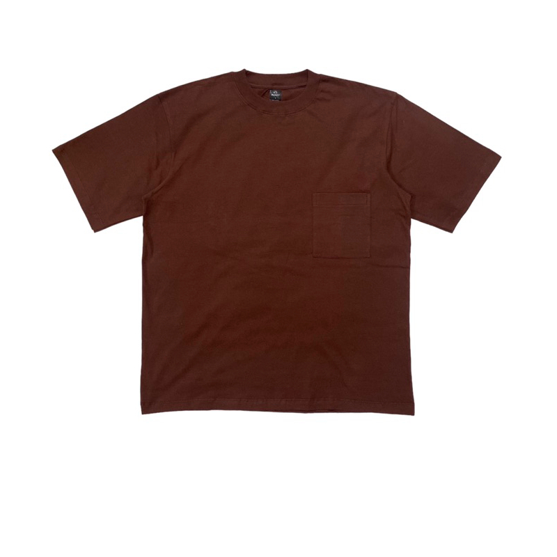 Kaos Oversize Pocket Katun combed 24s Unisex