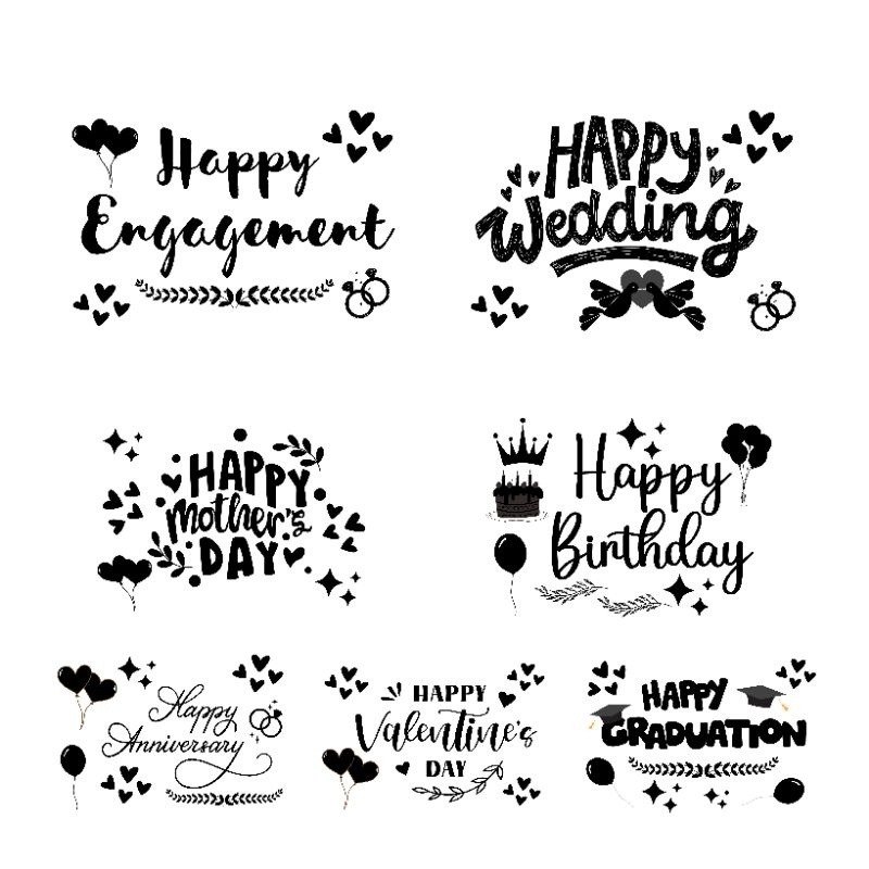 STIKER BALON BOBO PVC/STIKER TRANSPARAN/STIKER BALON BOBO CUSTOM/STIKER CUSTOM NAMA TRANSPARAN/STIKE