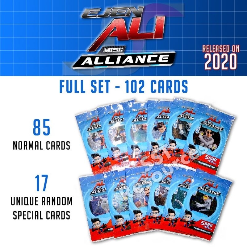 Official Kad Ejen Ali Misi : Alliance Permainan Kad (satuan)