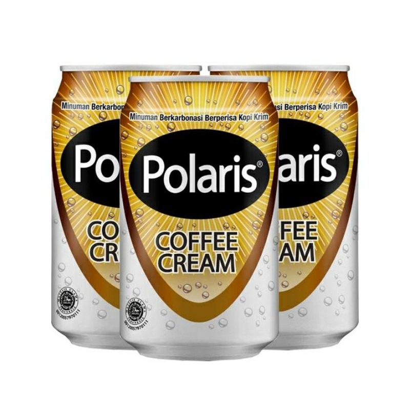 

Paket 3 pcs Polaris Coffee Cream 330 ml
