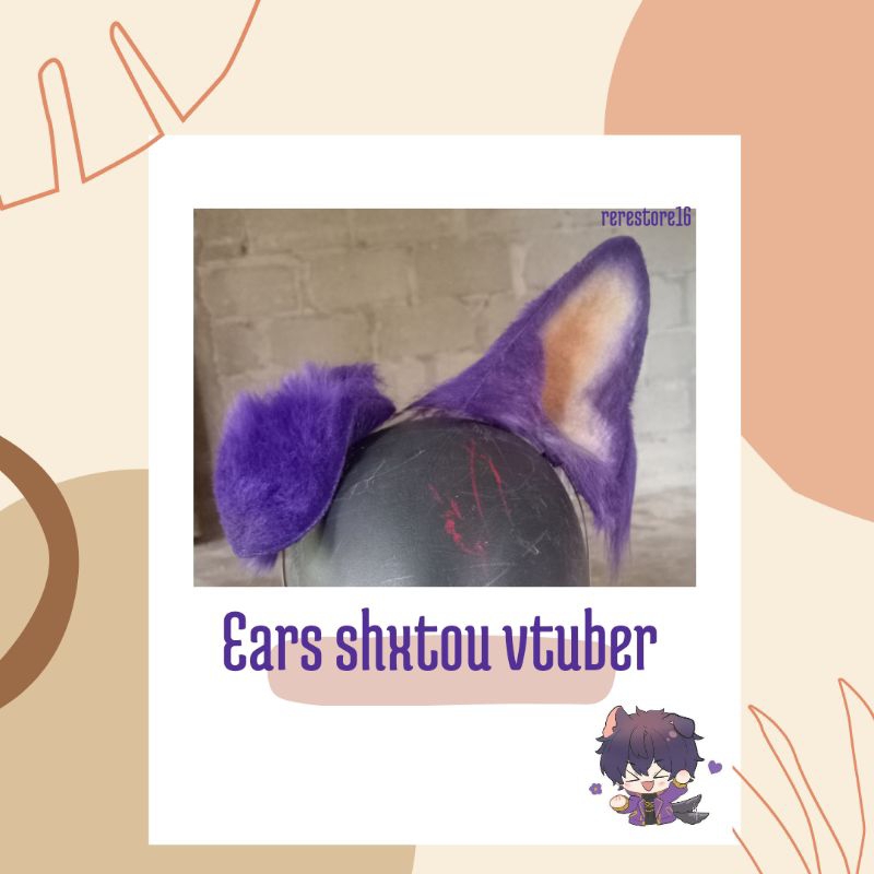 shoto vtuber - ear realistic