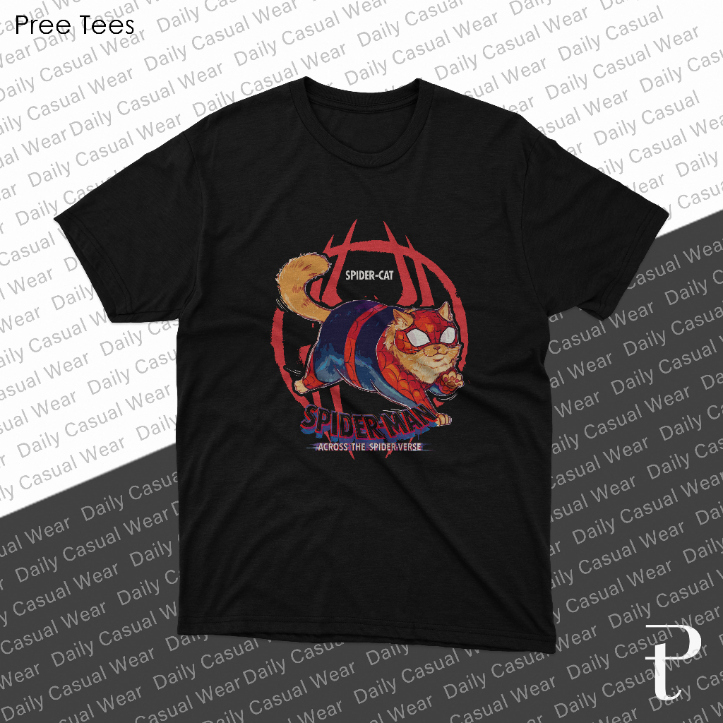 TSHIRT SPIDER CAT ACROSS THE SPIDER VERSE 2