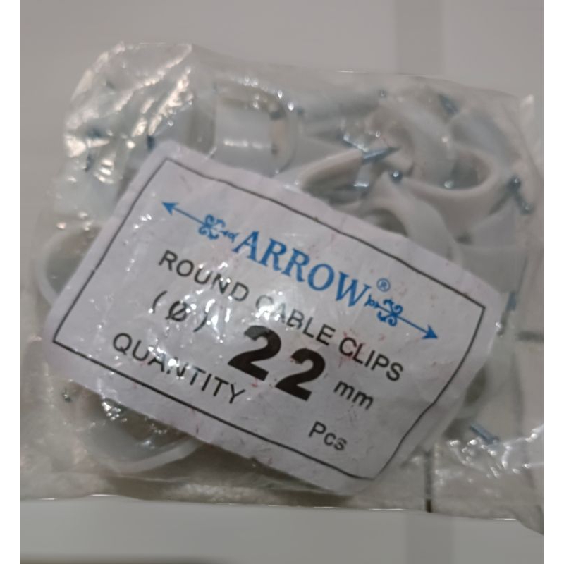 klem pipa /klem paku/klem kabel No. 22(ukuran 1/2)