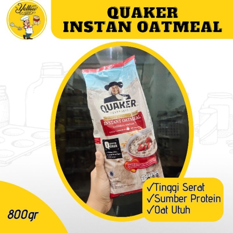

QUAKER OATMEAL INSTAN 800GR