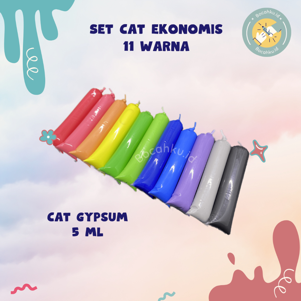 

Paket Cat Air 11 Warna Kemasan Plastik