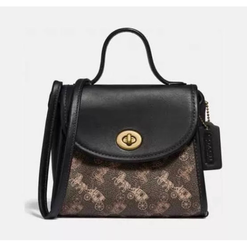 Tas Coach Turn Lock butik/retail