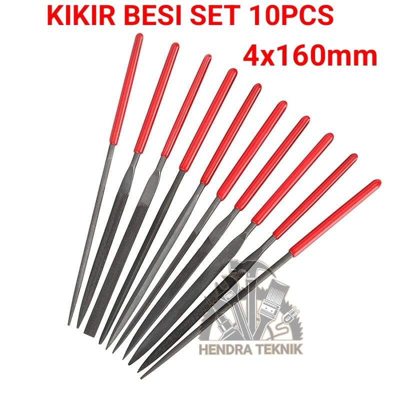 KIKIR SET BESI 10PCS KIKIR BESI KECIL 4x160mm 10 PCS KIKIR KECIL PATAR