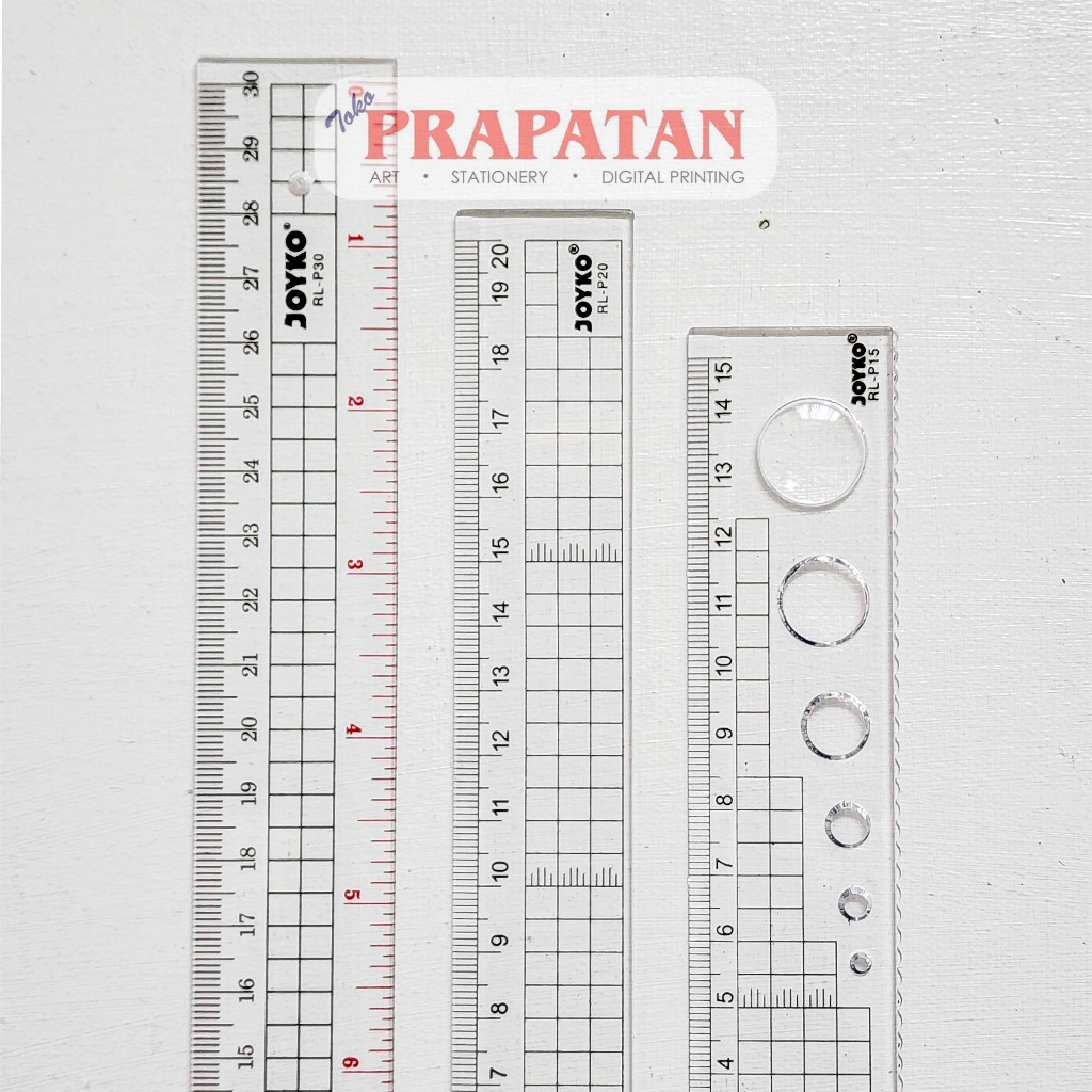 

Penggaris Joyko 15-30cm | Ruler