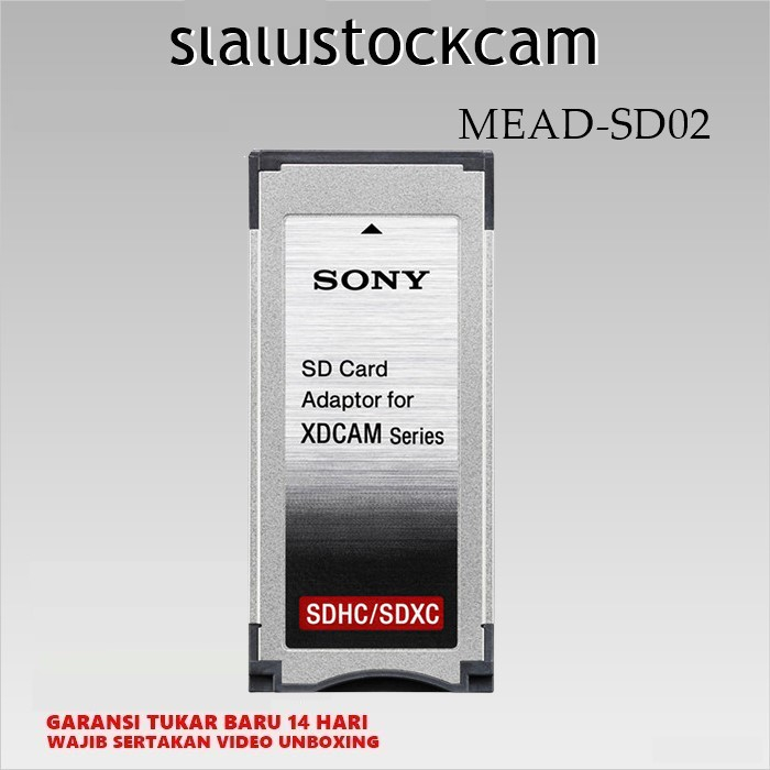 Sony MEAD - SD02 SD Card Adapter for Camcorder XDCAM PXW ORIGINAL