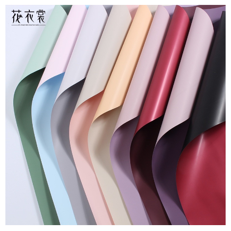 

[ 5 LEMBAR ] BICOLOR CELLOPHANE , kertas Bunga 2warna,kertas bunga