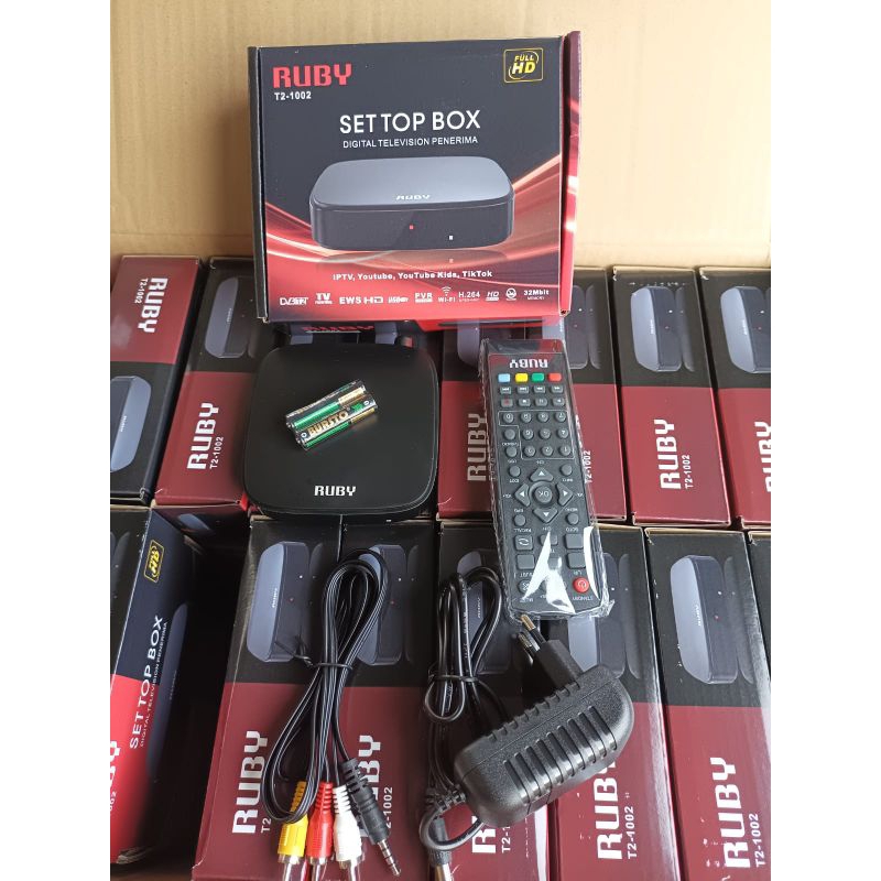 Set Top Box Merk Ruby Digital TV