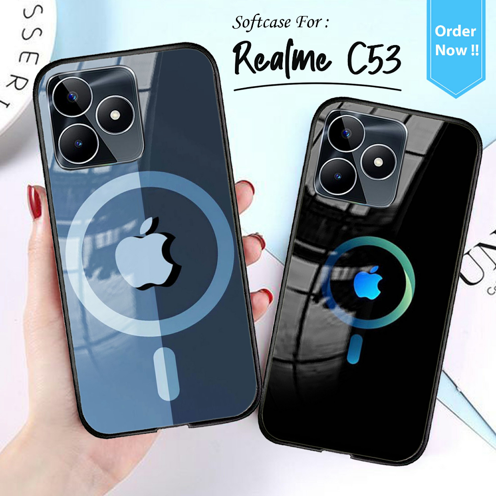 Softcase REALME C53 - Softcase Glass Realme C53 [453H] - Casing Realme C53 Terbaru - Case Realme C53