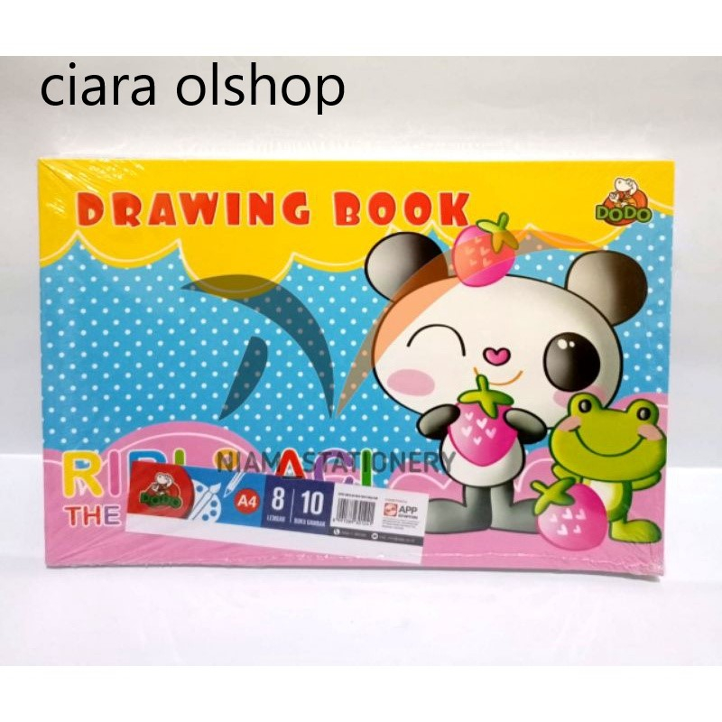 

Buku Gambar A4 / Drawing book (1 pack isi 10 pcs)