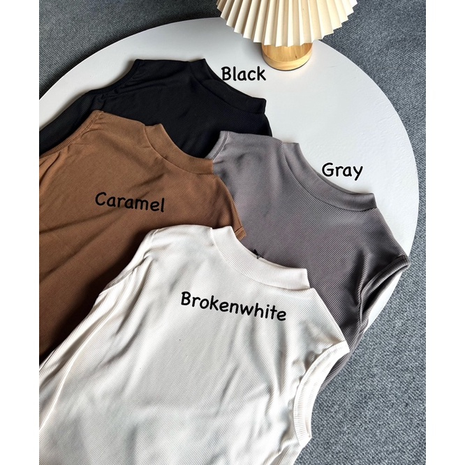 INNER DRESS RAJUT - knit inner dress tanpa lengan premium / Inner Rajut / Inner Viral / Knit Inner /