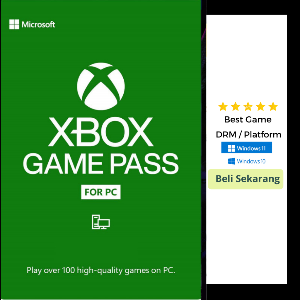 Xbox Game Pass PC 12 Bulan Original Share
