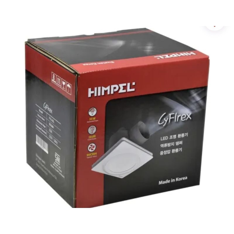 HIMPEL Exhaust Fan Cyflex Led/Air Ventilator