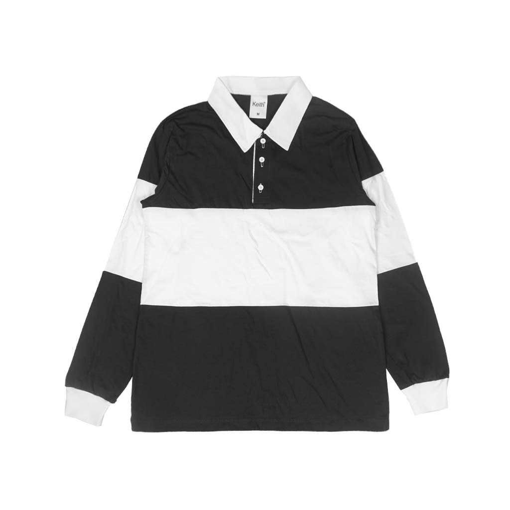 Keith RUGBY - BLACK WHITE Shirt