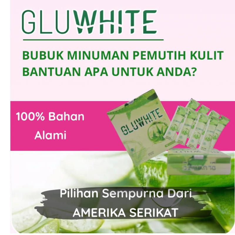 GLUWHITE Serbuk Pemutih Impor Dari As Original