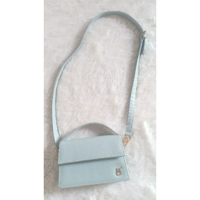 Preloved Mooij bag Kania mini Aqua