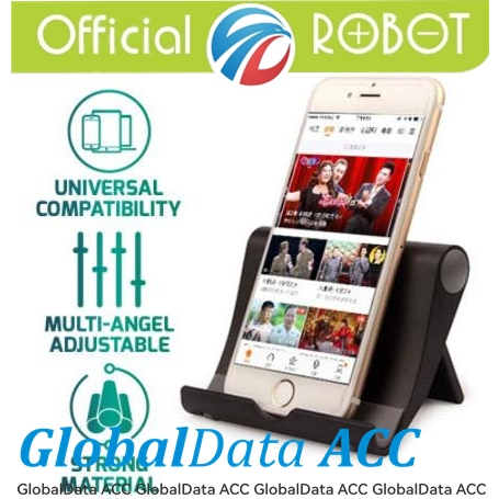 Universal Stand Holder ROBOT RT-US01 Tablet iPad iPhone Android Adjustable Stand Holder Original