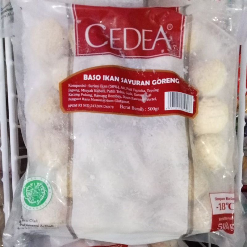 

Baso ikan sayuran goreng