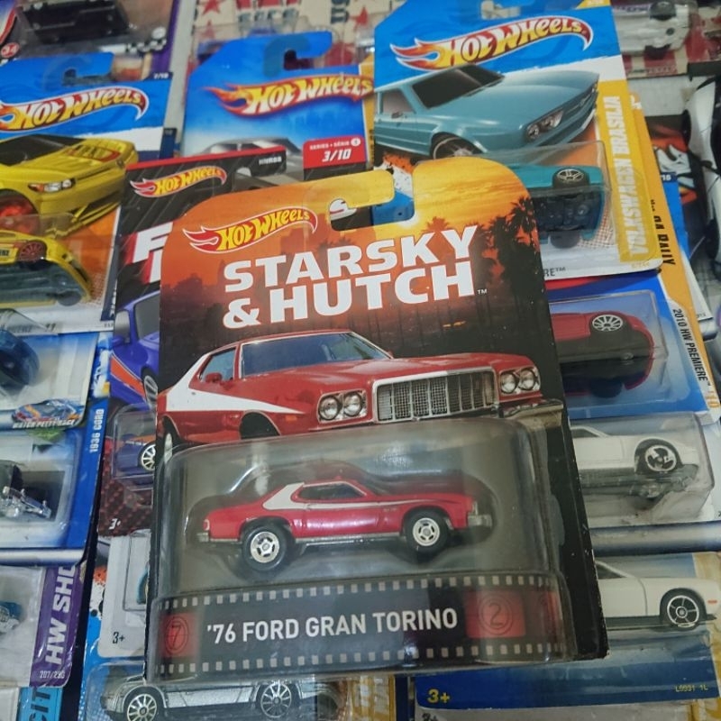 HOT WHEELS 76 FORD GRAN TORINO STARSKY RETRO