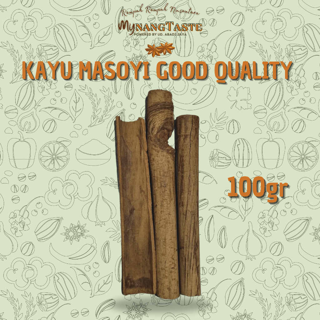 

Kulit Kayu Masoyi/ Masohi Kualitas Premium 100g Asli Indonesia