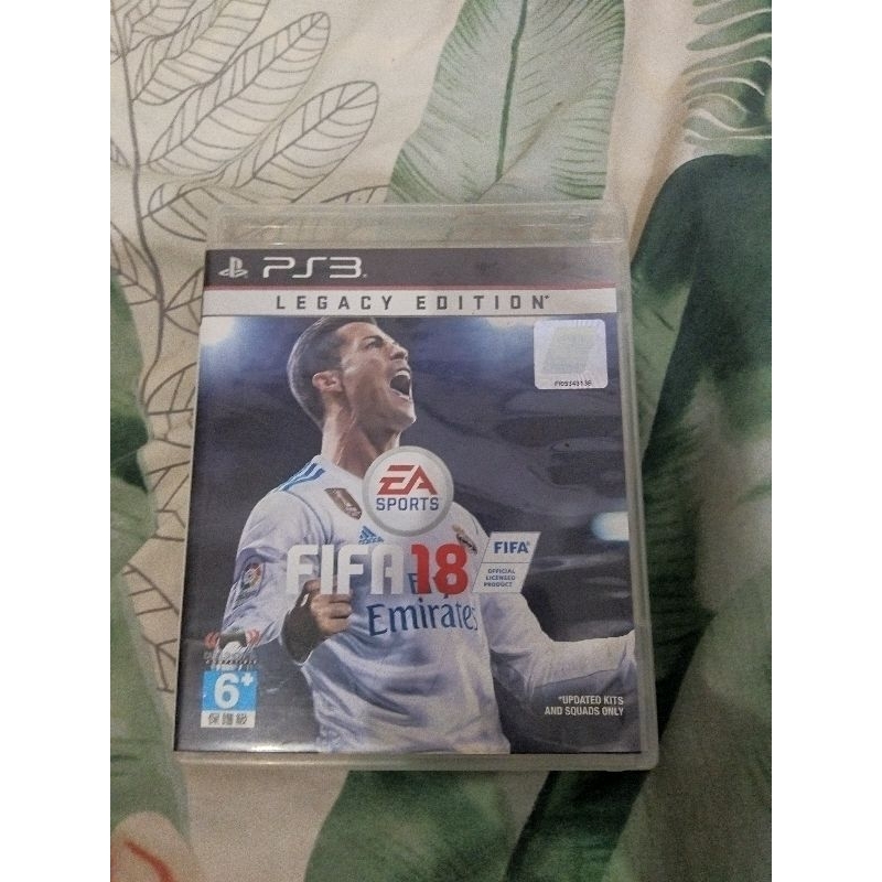 KASET PS3 FIFA 18 / KASET / PS3 / FIFA 18 /RONALDO