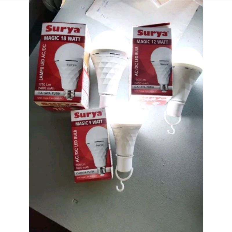 Lampu Bohlam LED tipe lampu led nyala saat listrik mati lampu cas otomatis nyala biasa disebut lampu