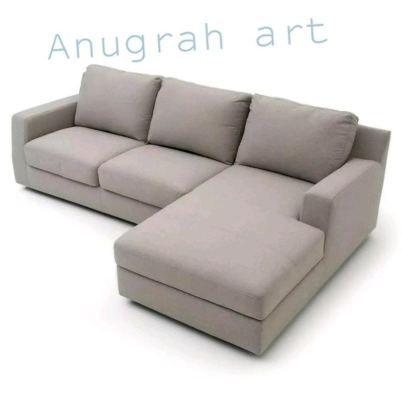 sofa L mininimalis sofa ruang tv sofa ruang keluarga tipe L