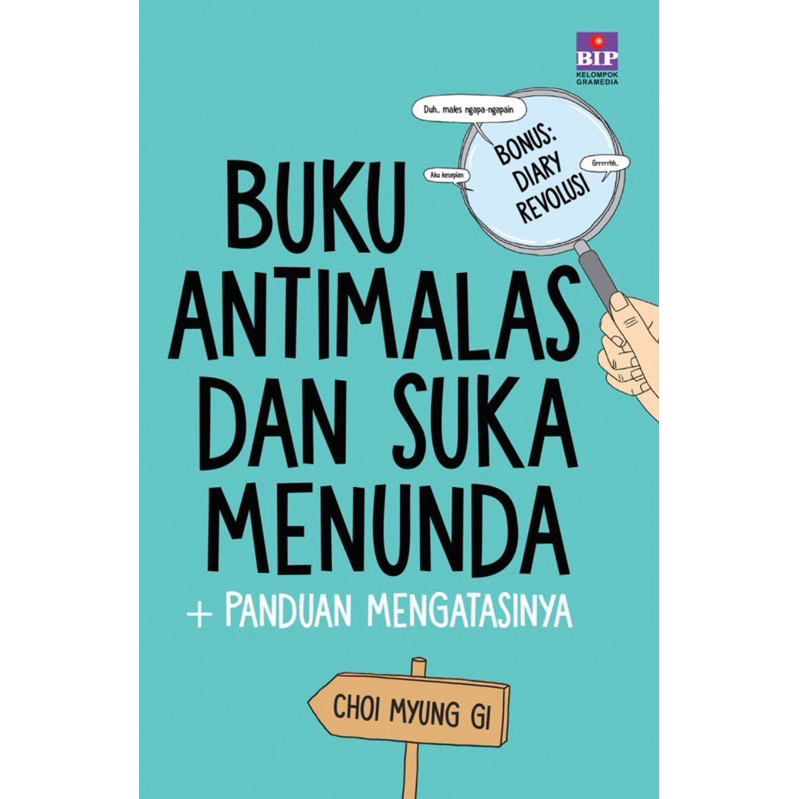 BUKU ANTI MALAS DAN SUKA MENUNDA