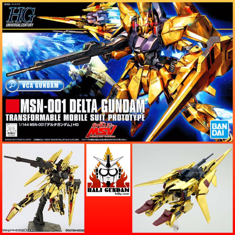 HG 1/144 MSN-001 DELTA GUNDAM Bali Gundam Hobby Corner Bandai
