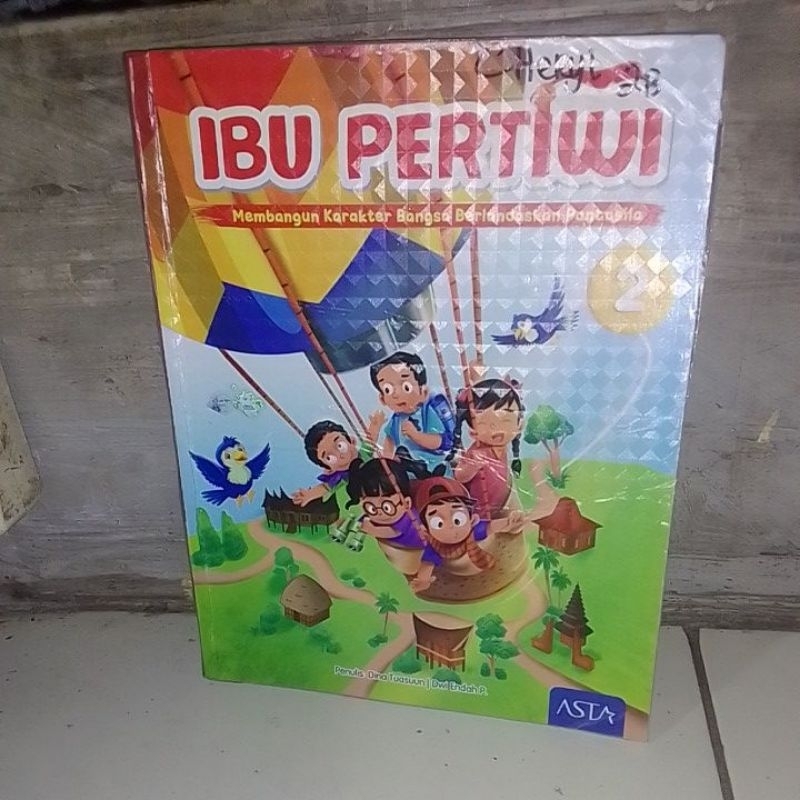 buku ibu pertiwi 2 asta ORIGINAL bebas coretan pen
