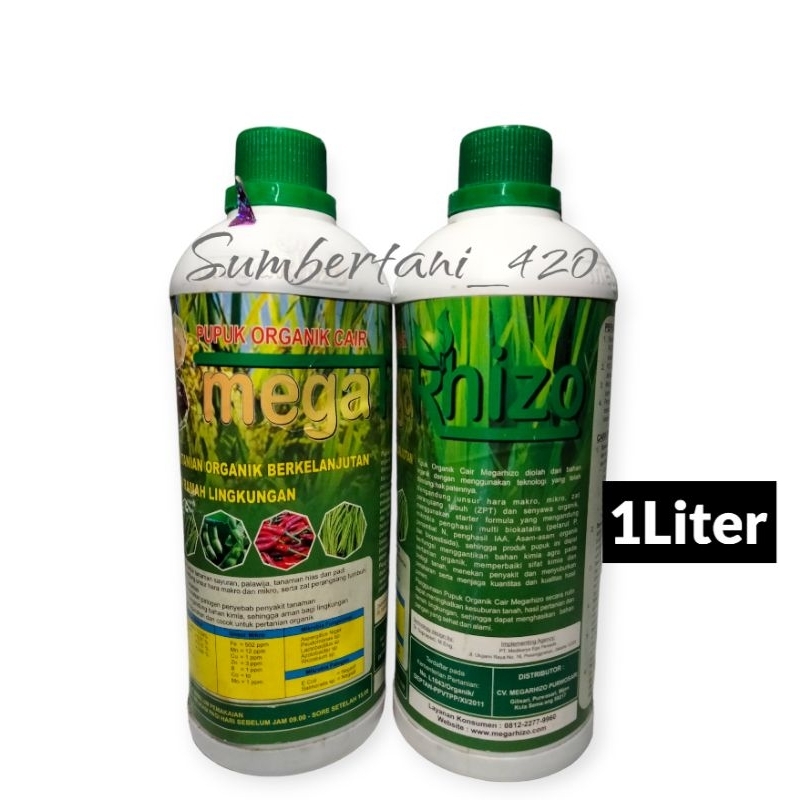Pupuk Organik Cair MEGARHIZO 1 Liter