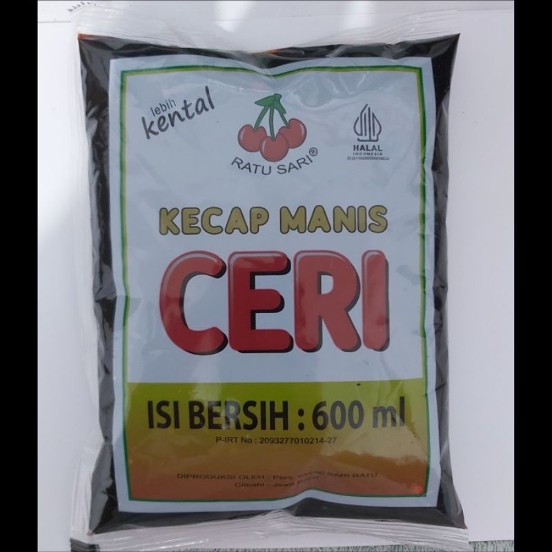 

KECAP MANIS CERI REFILL 600 ML