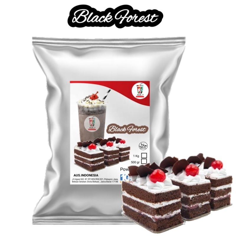 

Bubuk Minuman Blackforest 1KG - Powder Drink black fores - Bubuk blackforest Regular