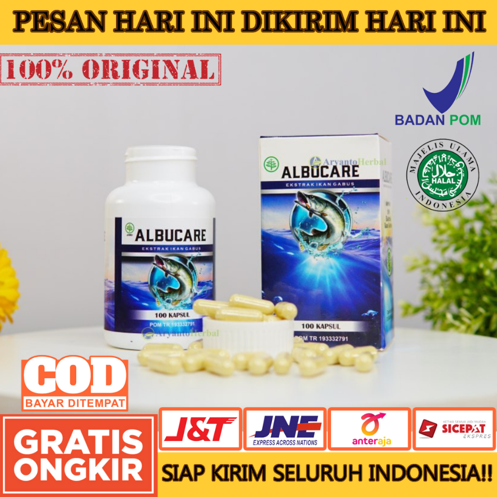 Albucare Kapsul Ikan Gabus Ekstrak Albumin Pasca Operasi Sesar Caesar Mempercepat Penyembuhan Luka -