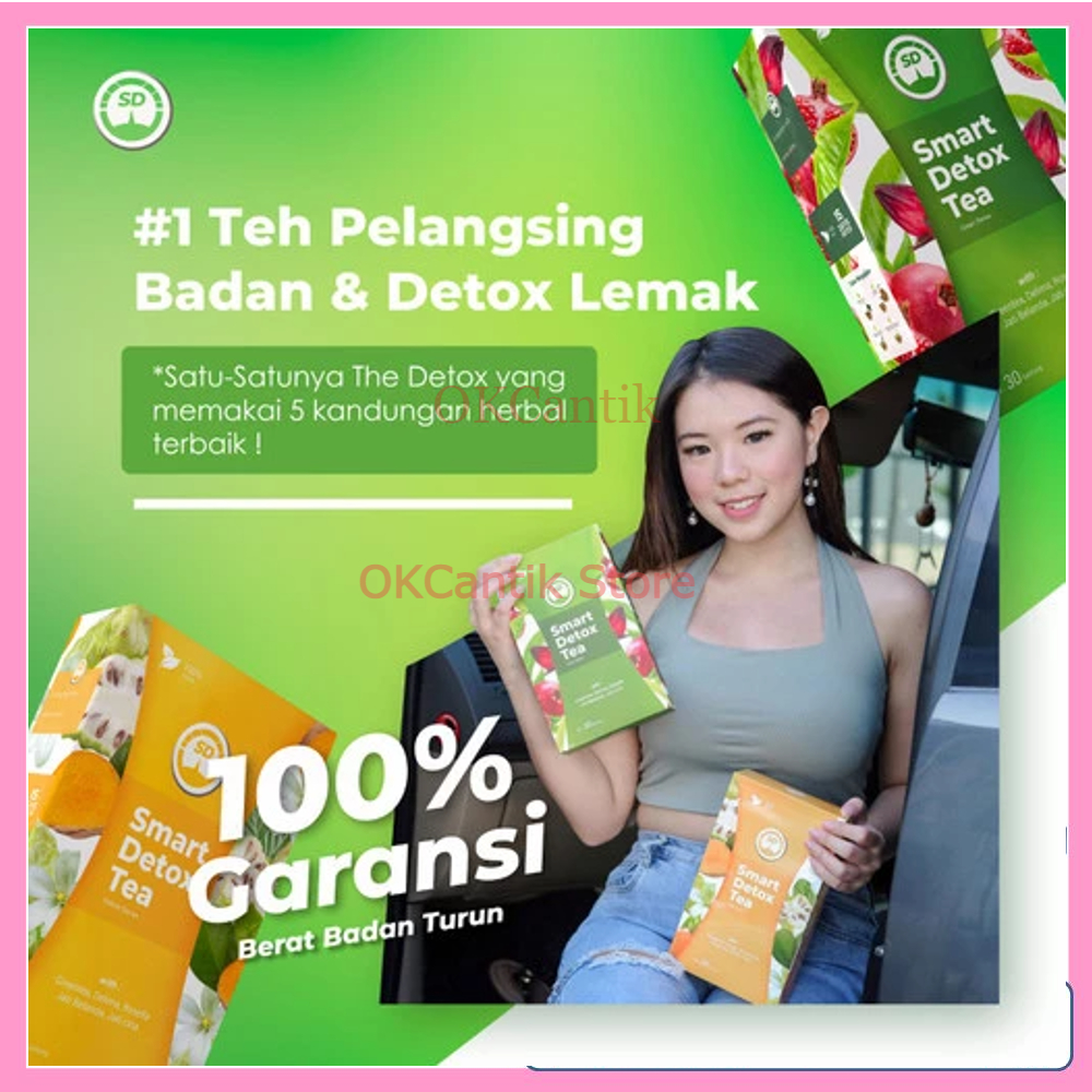 

Teh Pelangsing Penurun Berat Badan Smart Detox Tea Herbal BPOM