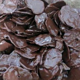 

Keripik pisang coklat lumer gurih